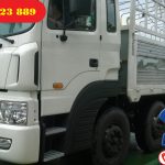 Xe tải 3 chân Hyundai HD260 Thùng Mui Bạt 15 Tấn 3 Chân Euro4